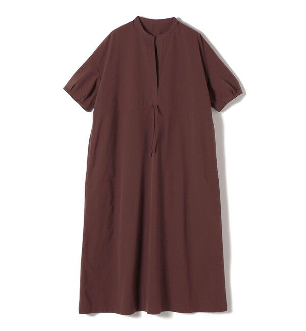 SHIPS for women「〈接触冷感 / 撥水加工〉TEXBRID(R) タフタ ウエスト 切替 ワンピース」|ワンピース|