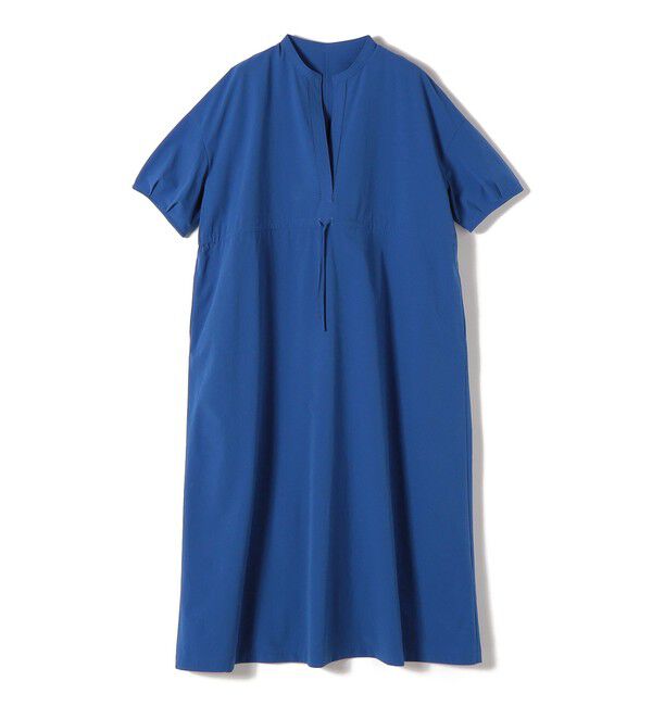 SHIPS for women「〈接触冷感 / 撥水加工〉TEXBRID(R) タフタ ウエスト 切替 ワンピース」|ワンピース|