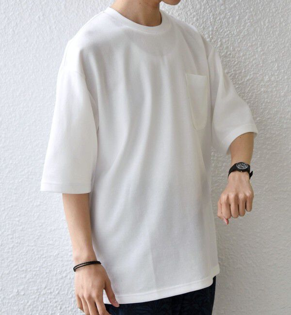 SHIPS any「SHIPS any:〈接触冷感〉COOL TOUCH スムース リラックス ポケット Tシャツ 26SS◇」|Tシャツ・カットソー|
