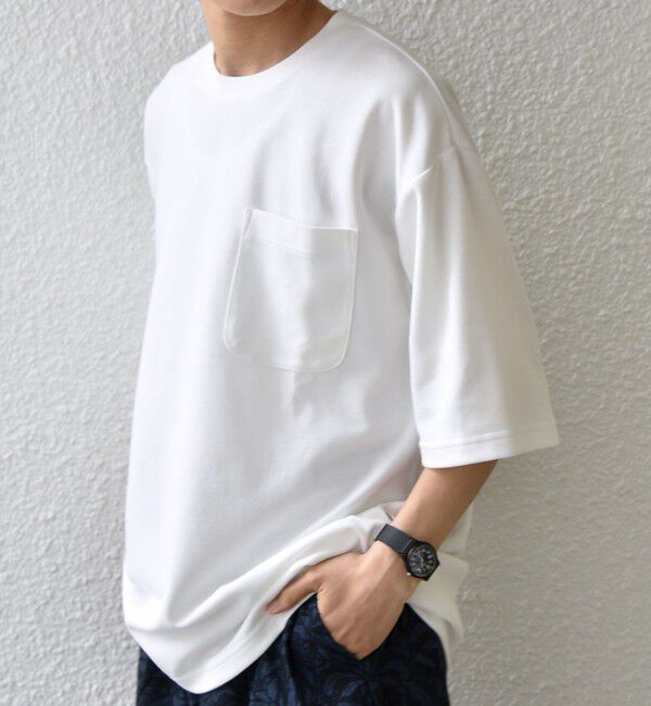 SHIPS any「SHIPS any:〈接触冷感〉COOL TOUCH スムース リラックス ポケット Tシャツ 26SS◇」|Tシャツ・カットソー|