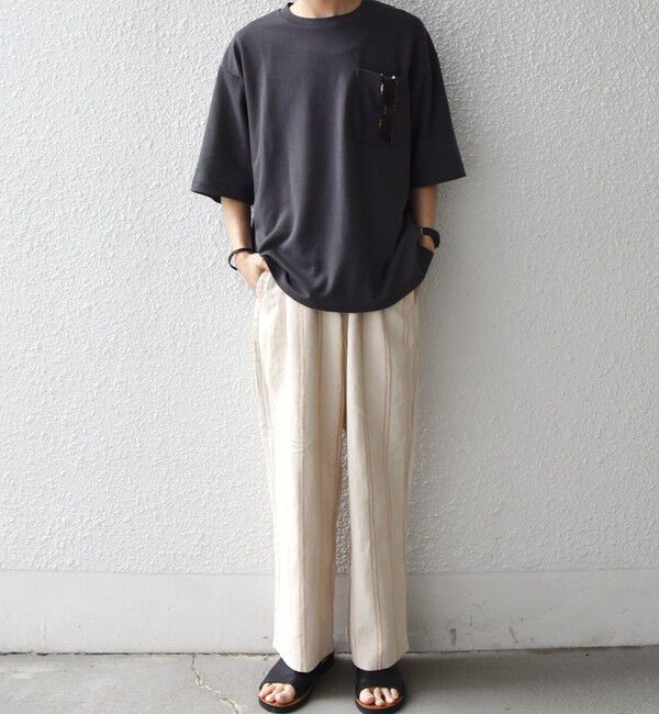 SHIPS any「SHIPS any:〈接触冷感〉COOL TOUCH スムース リラックス ポケット Tシャツ 26SS◇」|Tシャツ・カットソー|