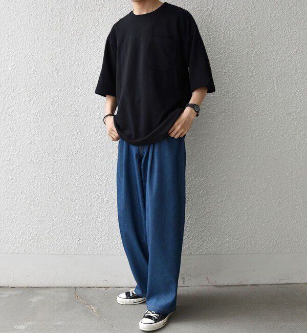 SHIPS any「SHIPS any:〈接触冷感〉COOL TOUCH スムース リラックス ポケット Tシャツ 26SS◇」|Tシャツ・カットソー|