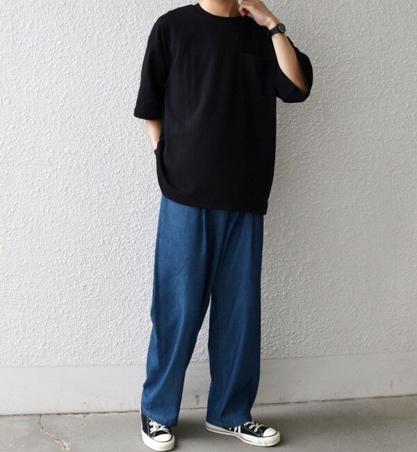 SHIPS any「SHIPS any:〈接触冷感〉COOL TOUCH スムース リラックス ポケット Tシャツ 26SS◇」|Tシャツ・カットソー|