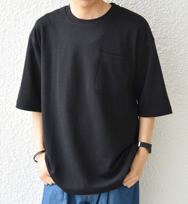 SHIPS any「SHIPS any:〈接触冷感〉COOL TOUCH スムース リラックス ポケット Tシャツ 26SS◇」|Tシャツ・カットソー|