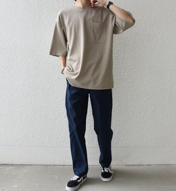 SHIPS any「SHIPS any:〈接触冷感〉COOL TOUCH スムース リラックス ポケット Tシャツ 26SS◇」|Tシャツ・カットソー|