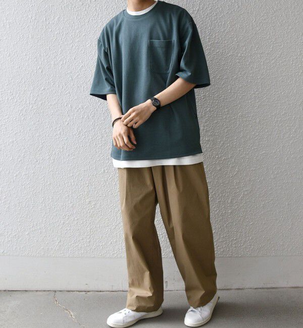 SHIPS any「SHIPS any:〈接触冷感〉COOL TOUCH スムース リラックス ポケット Tシャツ 26SS◇」|Tシャツ・カットソー|