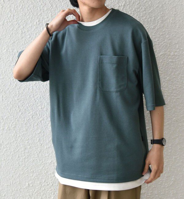 SHIPS any「SHIPS any:〈接触冷感〉COOL TOUCH スムース リラックス ポケット Tシャツ 26SS◇」|Tシャツ・カットソー|