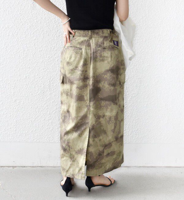 SHIPS for women「【SHIPS別注】GUNG HO:〈洗濯機可能〉CAMO柄 カーゴ スカート」|スカート|