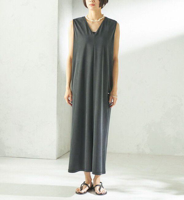SHIPS for women「〈手洗い可能〉フィブリル ジャージー 2WAY ワンピース」|ワンピース|