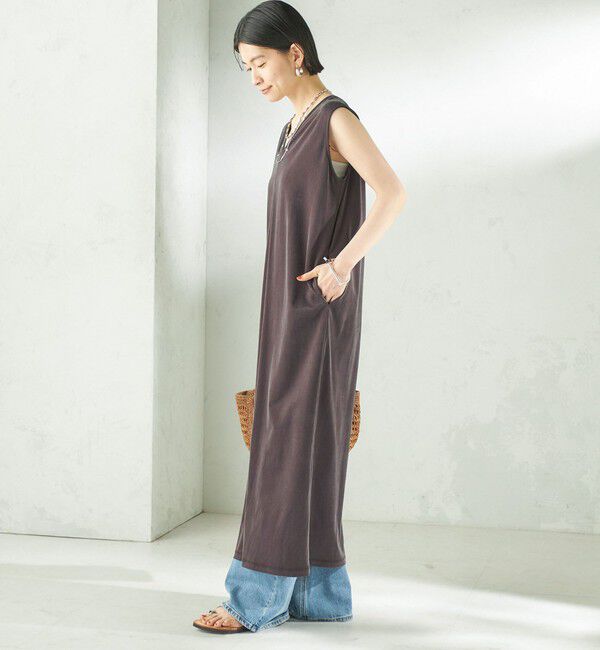 SHIPS for women「〈手洗い可能〉フィブリル ジャージー 2WAY ワンピース」|ワンピース|