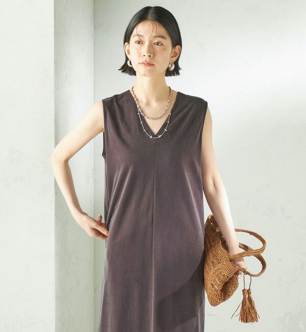 SHIPS for women「〈手洗い可能〉フィブリル ジャージー 2WAY ワンピース」|ワンピース|