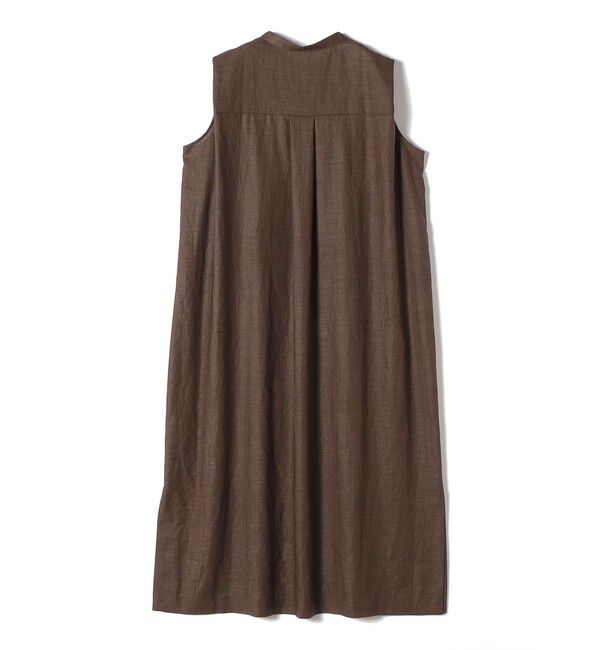 SHIPS for women「〈接触冷感/UVカット/吸水速乾/洗濯機可能〉SUUSUU タック スリーブ ワンピース」|ワンピース|
