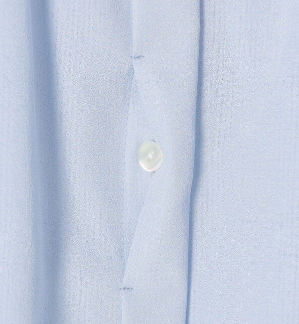 SHIPS for women「〈接触冷感/洗濯機可能〉SUUSUU フリル ギャザー ブラウス」|シャツ・ブラウス|