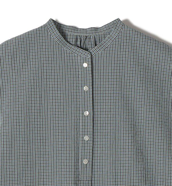 SHIPS for women「〈手洗い可能〉ACAR バンピー チェック ワンピース」|ワンピース|