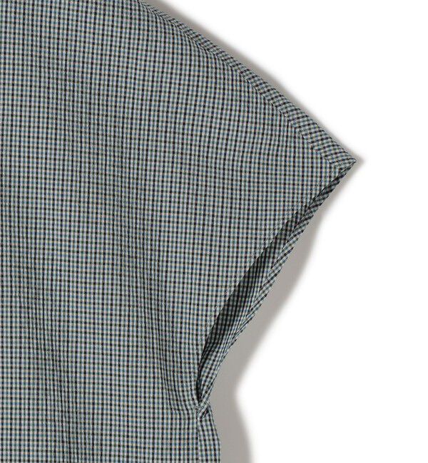SHIPS for women「〈手洗い可能〉ACAR バンピー チェック ワンピース」|ワンピース|