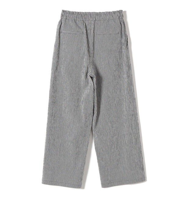 SHIPS for women「〈手洗い可能〉ACAR バンピー チェック タック パンツ」|その他|