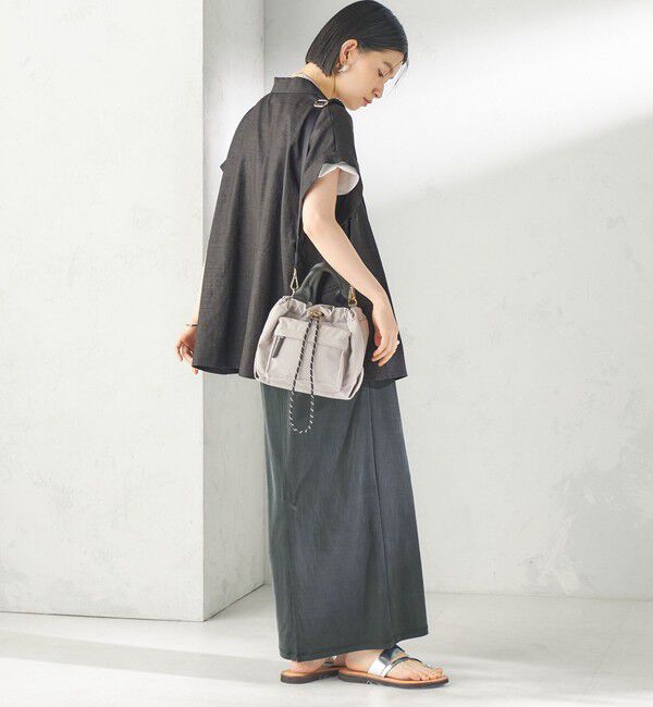 SHIPS for women「【WEB限定】Hyman Roth:〈撥水加工〉ナイロン ミニバッグ」|ショルダー・メッセンジャー|