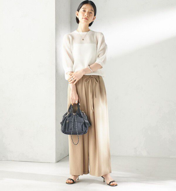 SHIPS for women「【WEB限定】Hyman Roth:〈撥水加工〉ナイロン ミニバッグ」|ショルダー・メッセンジャー|