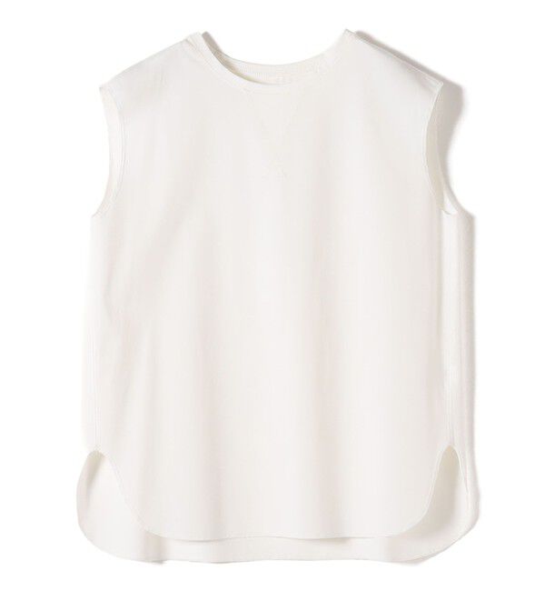SHIPS for women「〈接触冷感/UVカット〉ガゼット デザイン 裾 ラウンド TEE」|Tシャツ・カットソー|