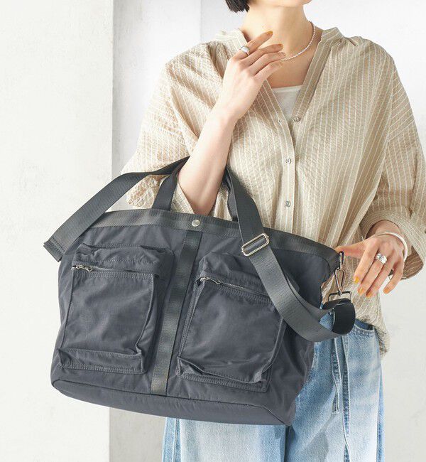 SHIPS for women「【WEB限定】Hyman Roth:〈撥水加工〉ヘルメット バッグ」|ショルダー・メッセンジャー|