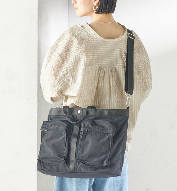 SHIPS for women「【WEB限定】Hyman Roth:〈撥水加工〉ヘルメット バッグ」|ショルダー・メッセンジャー|