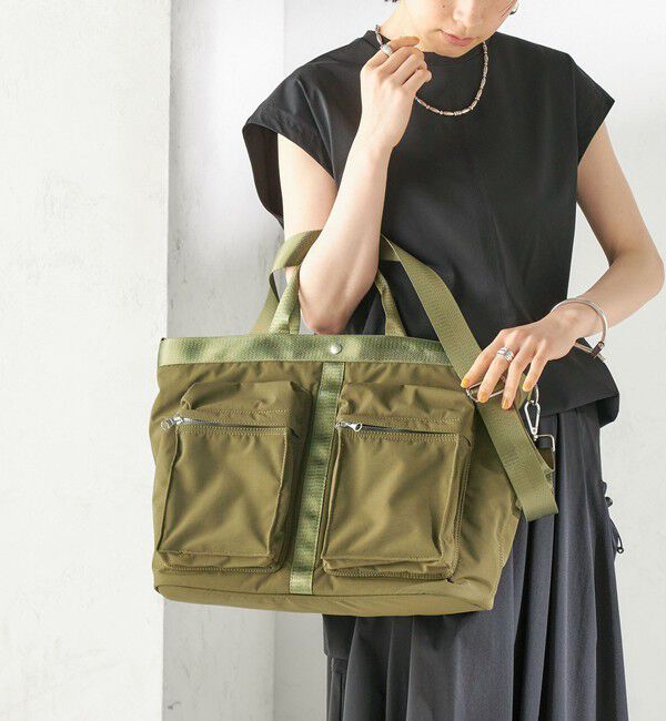 SHIPS for women「【WEB限定】Hyman Roth:〈撥水加工〉ヘルメット バッグ」|ショルダー・メッセンジャー|