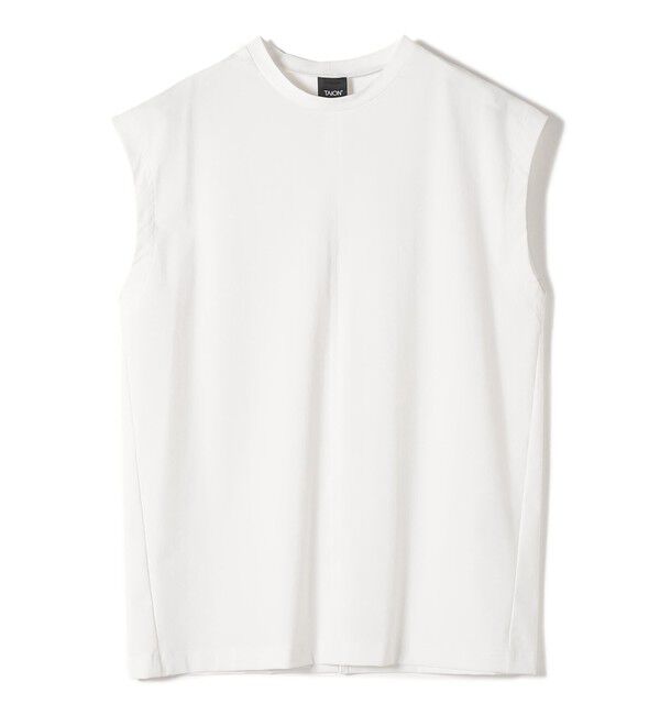 SHIPS for women「【SHIPS別注】TAION: 〈UVカット/接触冷感/吸水速乾〉バック スリット TEE」|Tシャツ・カットソー|