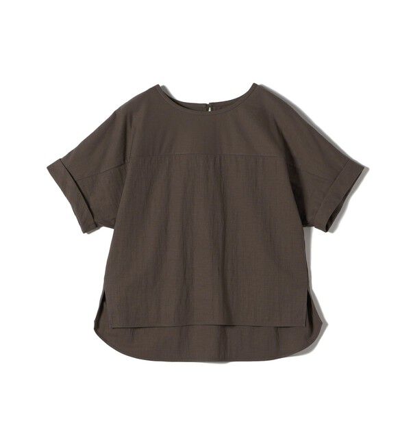 SHIPS for women「【実力派ベーシック】〈手洗い可能〉レーヨン ナイロン ドルマン 半袖 プルオーバー」|Tシャツ・カットソー|