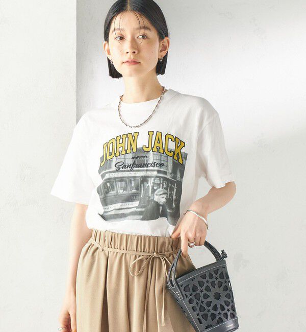 SHIPS for women「J.J.MERCER: プリント TEE」|Tシャツ・カットソー|