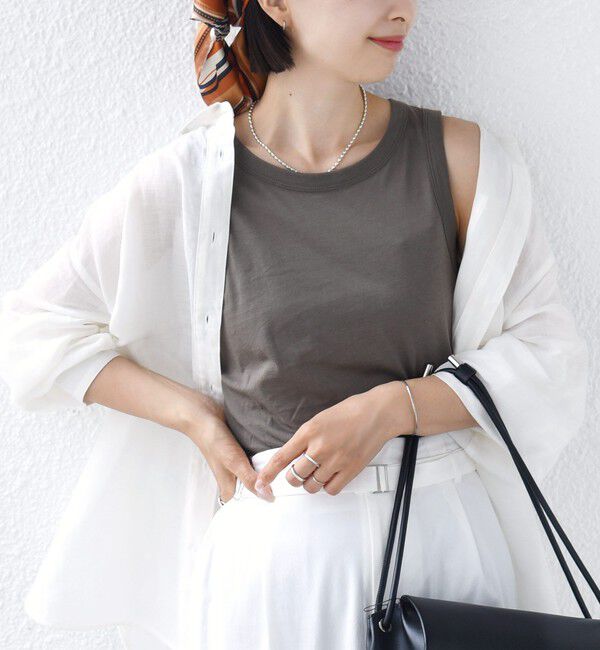 SHIPS for women「シアー タンクトップ」|タンクトップ|