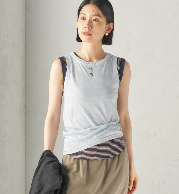 SHIPS for women「シアー タンクトップ」|タンクトップ|