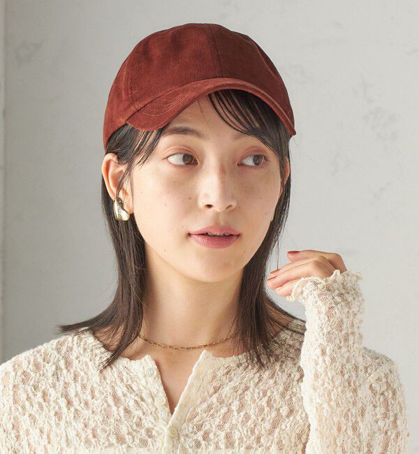 SHIPS for women「Revis.: コーデュロイ リボン キャップ」|キャップ・キャスケット|