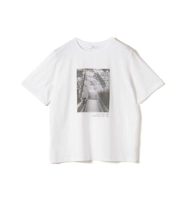 SHIPS for women「メルティ コットン フォト プリント TEE」|Tシャツ・カットソー|