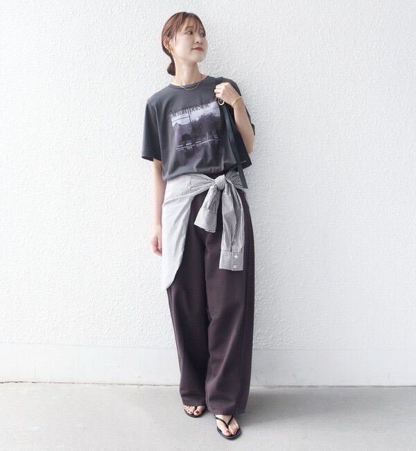 SHIPS for women「メルティ コットン フォト プリント TEE」|Tシャツ・カットソー|
