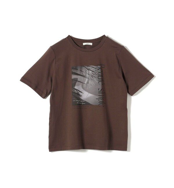 SHIPS for women「メルティ コットン フォト プリント TEE」|Tシャツ・カットソー|