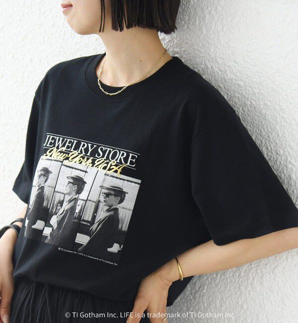 SHIPS for women「【SHIPS別注】GOOD ROCK SPEED: PHOTO TEE」|Tシャツ・カットソー|ダークグレー