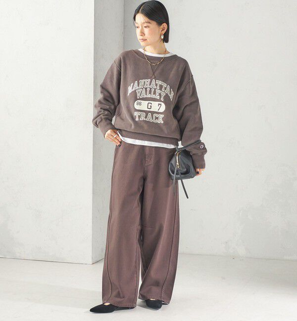 SHIPS for women「《予約》【SHIPS別注】Champion: リバー スウィーブ ロゴ スウェット」|スウェット・ジャージ|
