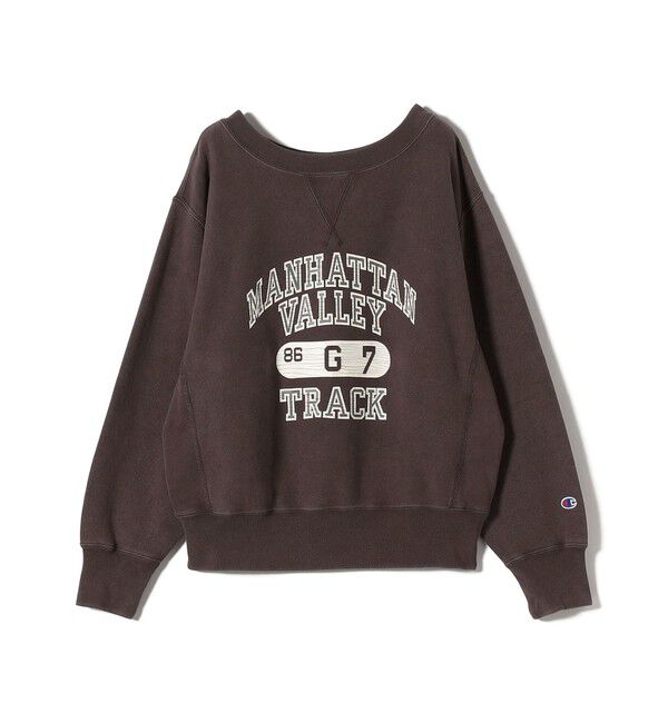 SHIPS for women「《予約》【SHIPS別注】Champion: リバー スウィーブ ロゴ スウェット」|スウェット・ジャージ|
