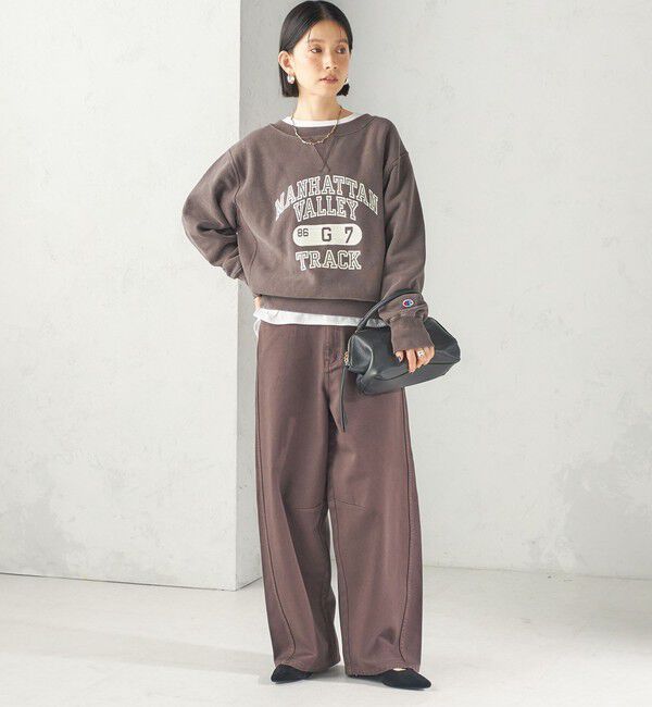 SHIPS for women「《予約》【SHIPS別注】Champion: リバー スウィーブ ロゴ スウェット」|スウェット・ジャージ|