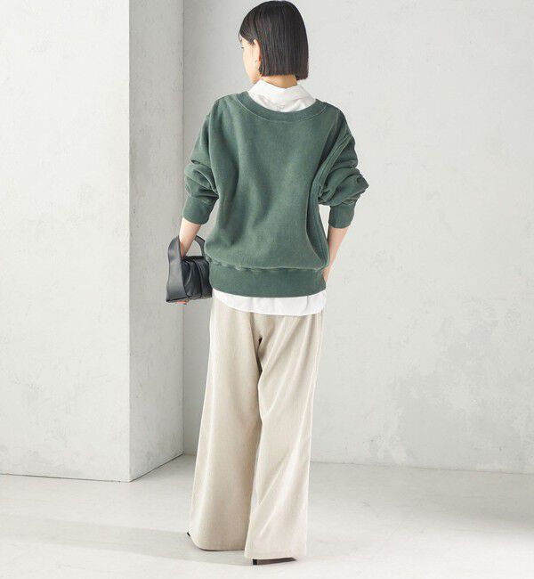 SHIPS for women「《予約》【SHIPS別注】Champion: リバー スウィーブ ロゴ スウェット」|スウェット・ジャージ|