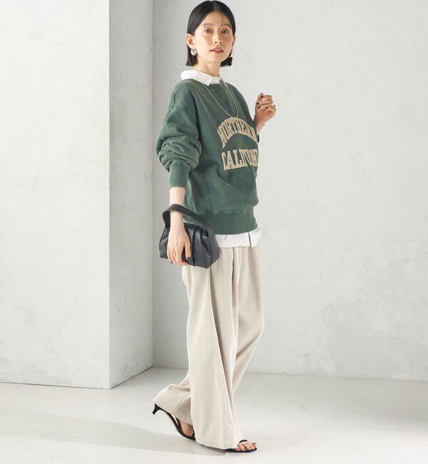 SHIPS for women「《予約》【SHIPS別注】Champion: リバー スウィーブ ロゴ スウェット」|スウェット・ジャージ|