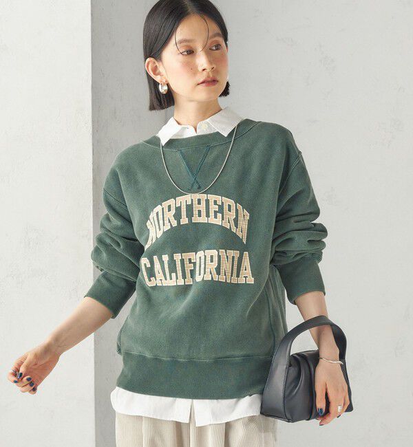SHIPS for women「《予約》【SHIPS別注】Champion: リバー スウィーブ ロゴ スウェット」|スウェット・ジャージ|