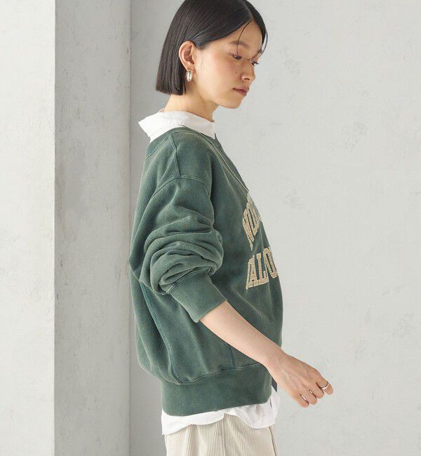 SHIPS for women「《予約》【SHIPS別注】Champion: リバー スウィーブ ロゴ スウェット」|スウェット・ジャージ|