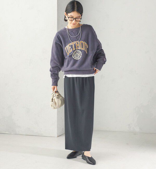 SHIPS for women「《予約》【SHIPS別注】Champion: リバー スウィーブ ロゴ スウェット」|スウェット・ジャージ|
