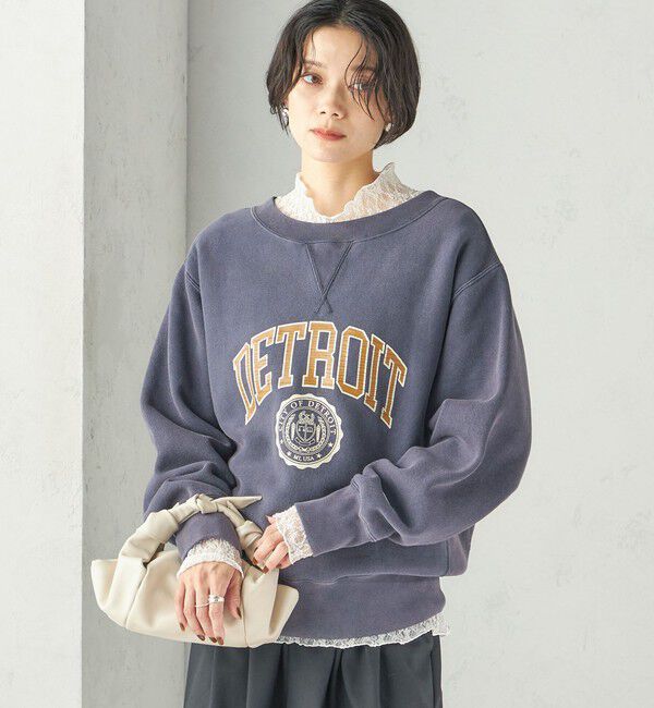 SHIPS for women「《予約》【SHIPS別注】Champion: リバー スウィーブ ロゴ スウェット」|スウェット・ジャージ|