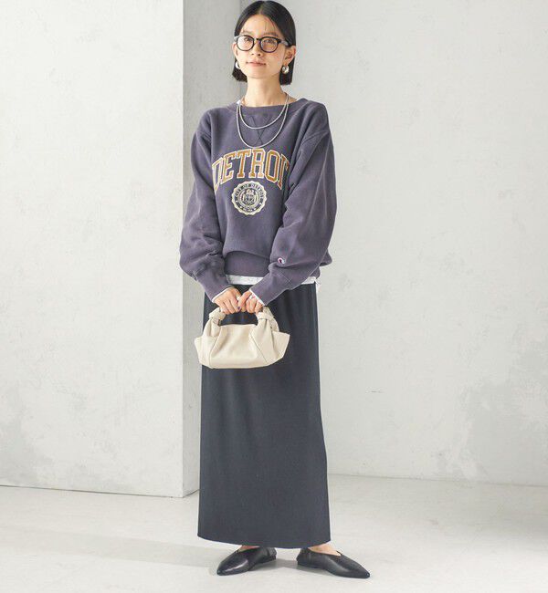 SHIPS for women「《予約》【SHIPS別注】Champion: リバー スウィーブ ロゴ スウェット」|スウェット・ジャージ|
