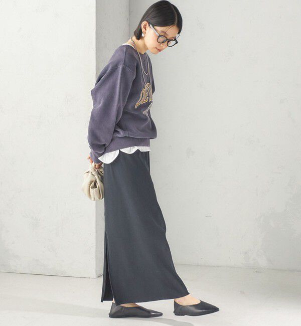 SHIPS for women「《予約》【SHIPS別注】Champion: リバー スウィーブ ロゴ スウェット」|スウェット・ジャージ|