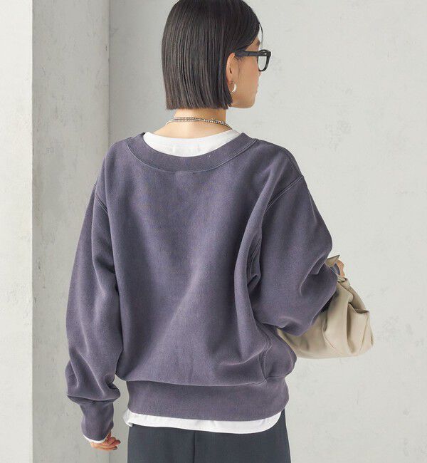 SHIPS for women「《予約》【SHIPS別注】Champion: リバー スウィーブ ロゴ スウェット」|スウェット・ジャージ|