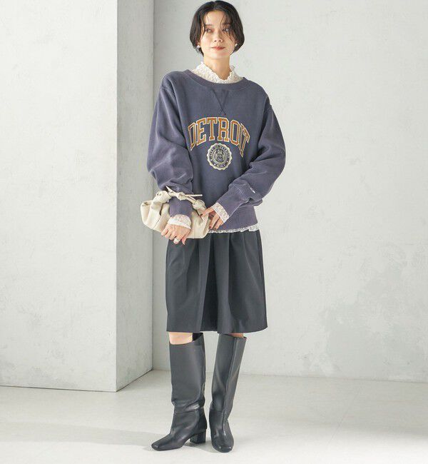 SHIPS for women「《予約》【SHIPS別注】Champion: リバー スウィーブ ロゴ スウェット」|スウェット・ジャージ|