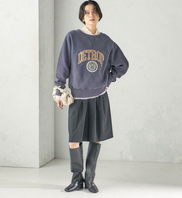 SHIPS for women「《予約》【SHIPS別注】Champion: リバー スウィーブ ロゴ スウェット」|スウェット・ジャージ|